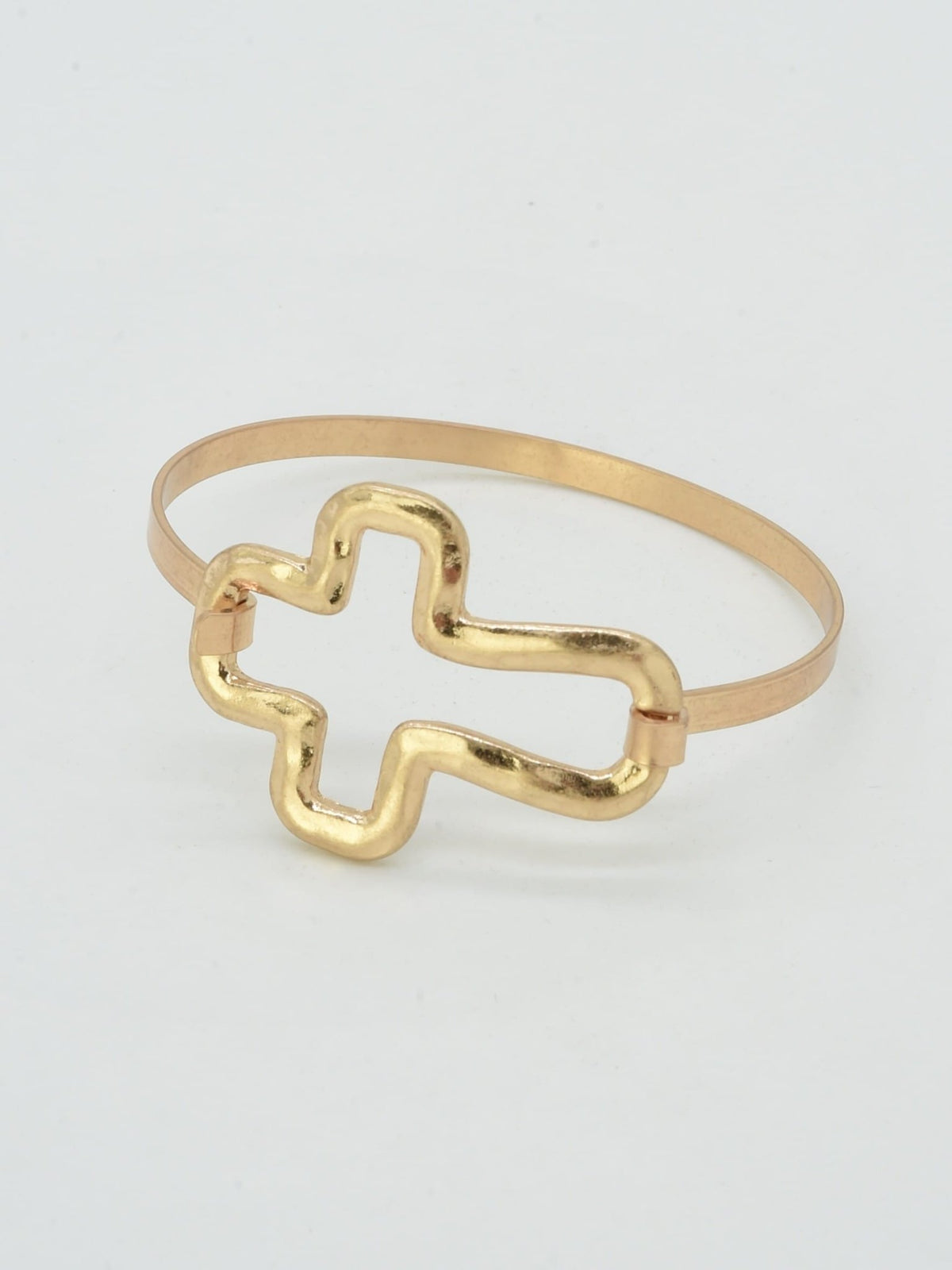 CB2355 Cross Hook Bracelet - MiMi Wholesale