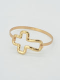 CB2355 Cross Hook Bracelet - MiMi Wholesale