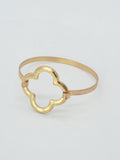 CB2357 Quatrefoil Hook Bracelet - MiMi Wholesale