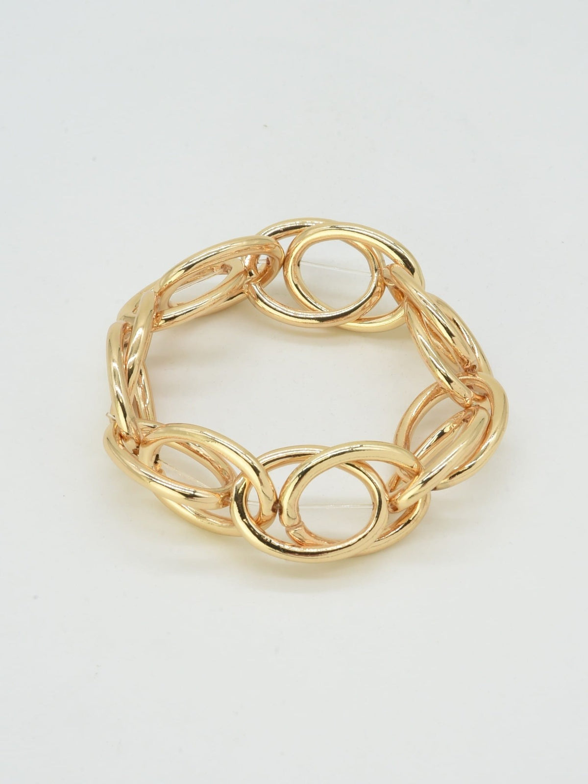 CB2358 Chain Link Stretch Bracelet - MiMi Wholesale