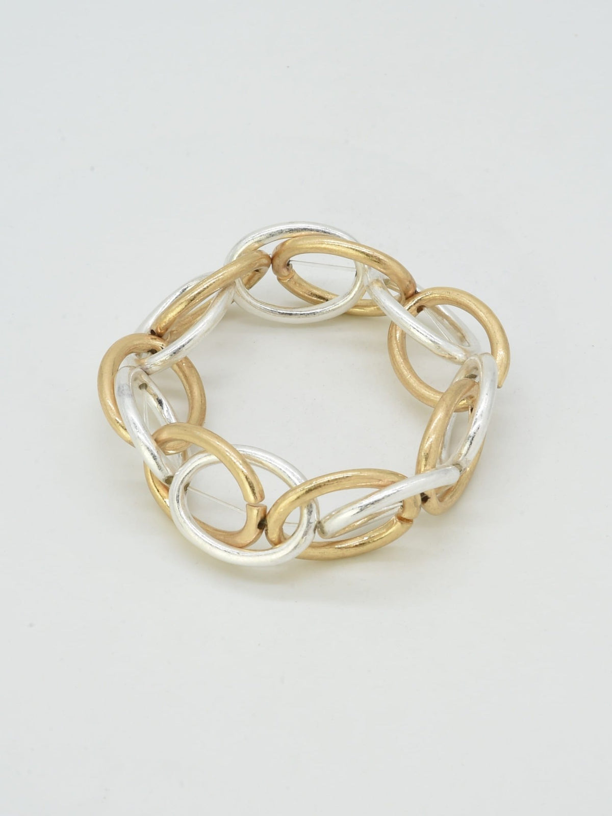 CB2358 Chain Link Stretch Bracelet - MiMi Wholesale