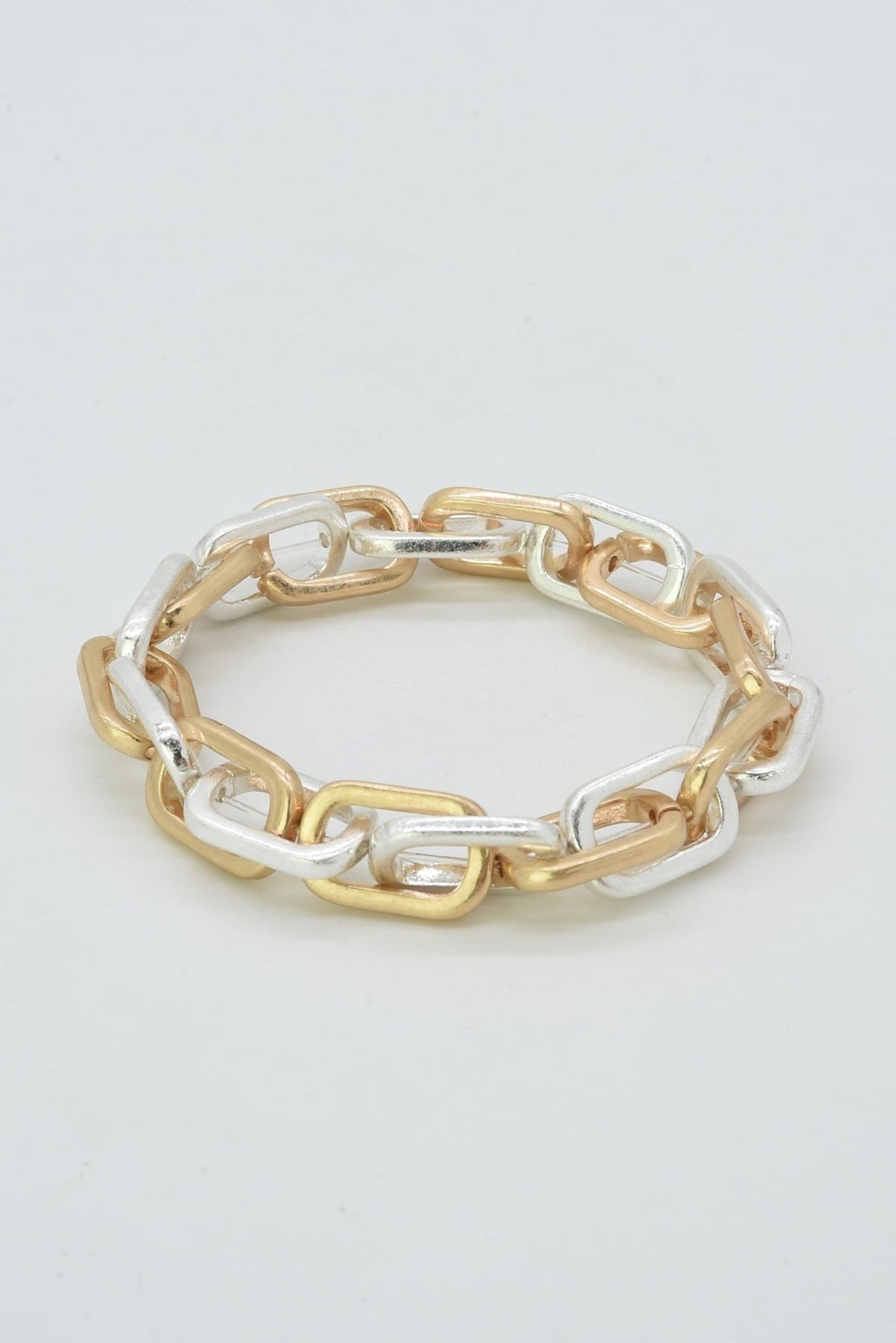 CB2360 Chain Link Stretch Bracelet - MiMi Wholesale