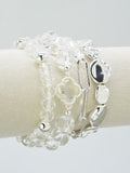 CB2367 4 PCS CCB, and Glass Bracelet - MiMi Wholesale