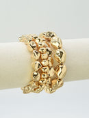 CB2369 4 Piece Organic Shape CCB Stretch Bracelet Set - MiMi Wholesale