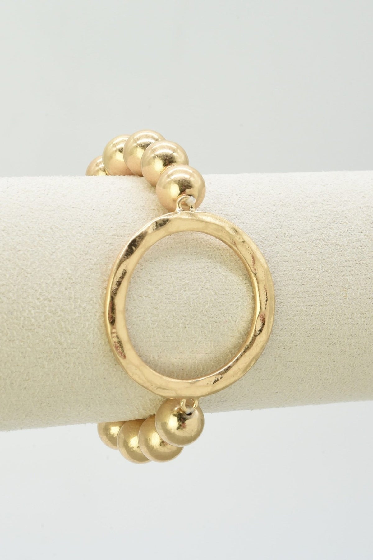CB2374 Round Stretch Bracelet - MiMi Wholesale