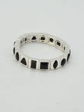 CB2388 Chicklet Stretch Bracelet - MiMi Wholesale
