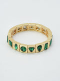 CB2388 Chicklet Stretch Bracelet - MiMi Wholesale
