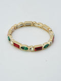 CB2392 Multi Shape Stretch Bracelet - MiMi Wholesale