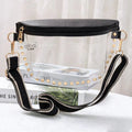 CB701 Lorna Clear Gameday Studded Crossbody Bag - MiMi Wholesale