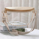 CB701 Lorna Clear Gameday Studded Crossbody Bag - MiMi Wholesale