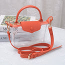 CB781 Gladys Clear Gameday Mini Crossbody Bag - MiMi Wholesale