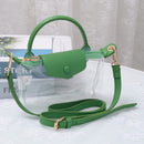 CB781 Gladys Clear Gameday Mini Crossbody Bag - MiMi Wholesale