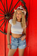 CBC0026 Ombre Star Pattern Cowboy Hat - MiMi Wholesale