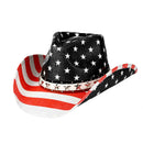 CBC0028 Ouachita USA Print Cowboy Hat - MiMi Wholesale