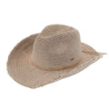 CBC0127 Margaret Distressed Cowboy Hat - MiMi Wholesale