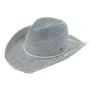 CBC0127 Margaret Distressed Cowboy Hat - MiMi Wholesale