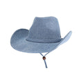 CBC0130 Broadway All Over Rhinestone Denim Cowboy Hat - MiMi Wholesale