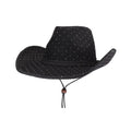 CBC0130 Broadway All Over Rhinestone Denim Cowboy Hat - MiMi Wholesale