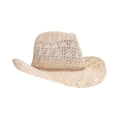 CBC0136 Tahoe Horseshoe Lace Knit Cowboy Hat - MiMi Wholesale