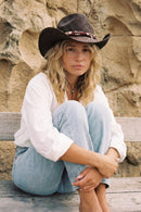 CBC0141 Wendy Raffia Cowboy Hat - MiMi Wholesale