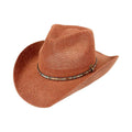 CBC0144 Sage Knitted Cowboy Hat - MiMi Wholesale