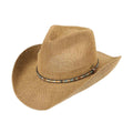 CBC0144 Sage Knitted Cowboy Hat - MiMi Wholesale