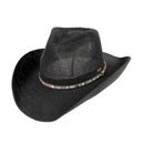 CBC0144 Sage Knitted Cowboy Hat - MiMi Wholesale