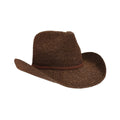 CBC03 C.C Brand Sequin Detail Cowboy Hat With Suede Trim - MiMi Wholesale