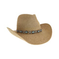 CBC08 C.C Brand Della Cowboy Hat w/ Pearl & Rhinestone - MiMi Wholesale