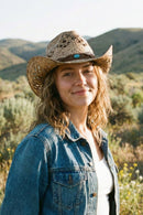 CBT0003 Santa Fe Raffia Cowboy Hat - MiMi Wholesale