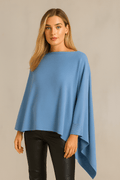 CCP320056 Solid Scarf Poncho - MiMi Wholesale