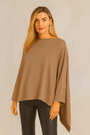 CCP320056 Solid Scarf Poncho - MiMi Wholesale