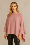 CCP320056 Solid Scarf Poncho - MiMi Wholesale