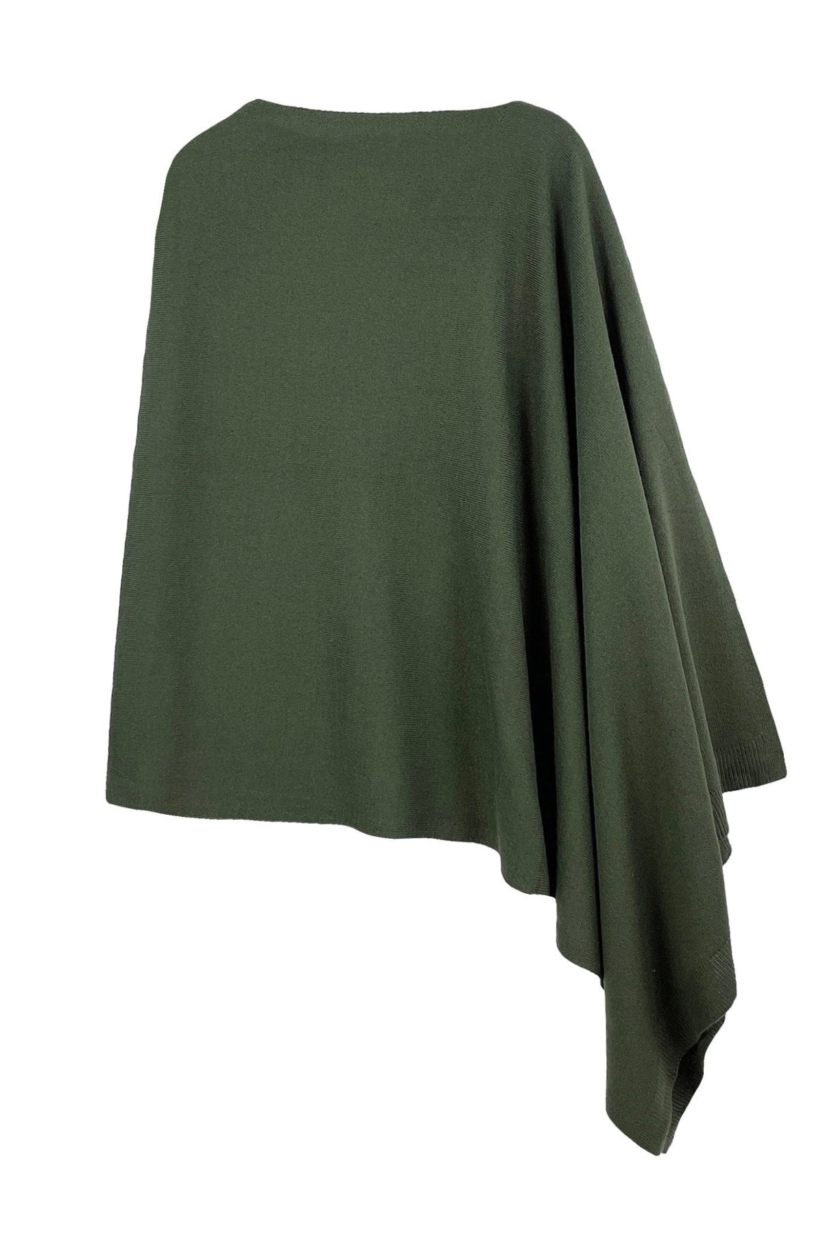 CCP320056 Solid Scarf Poncho - MiMi Wholesale