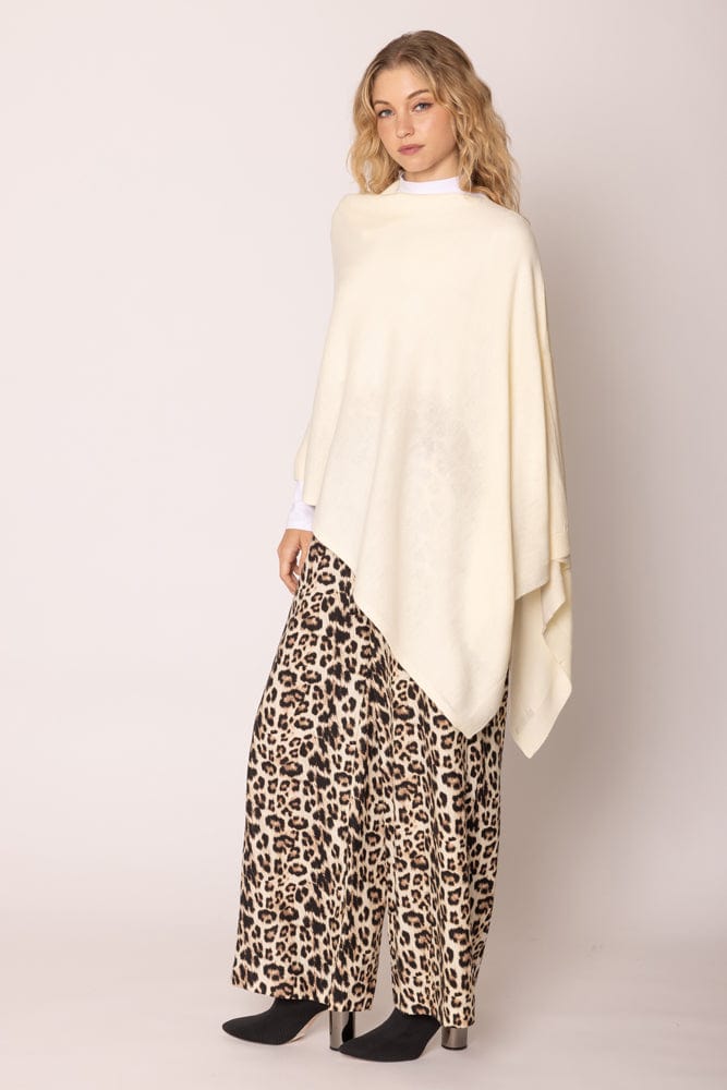 CCP320056 Solid Scarf Poncho - MiMi Wholesale