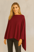 CCP320056 Solid Scarf Poncho - MiMi Wholesale