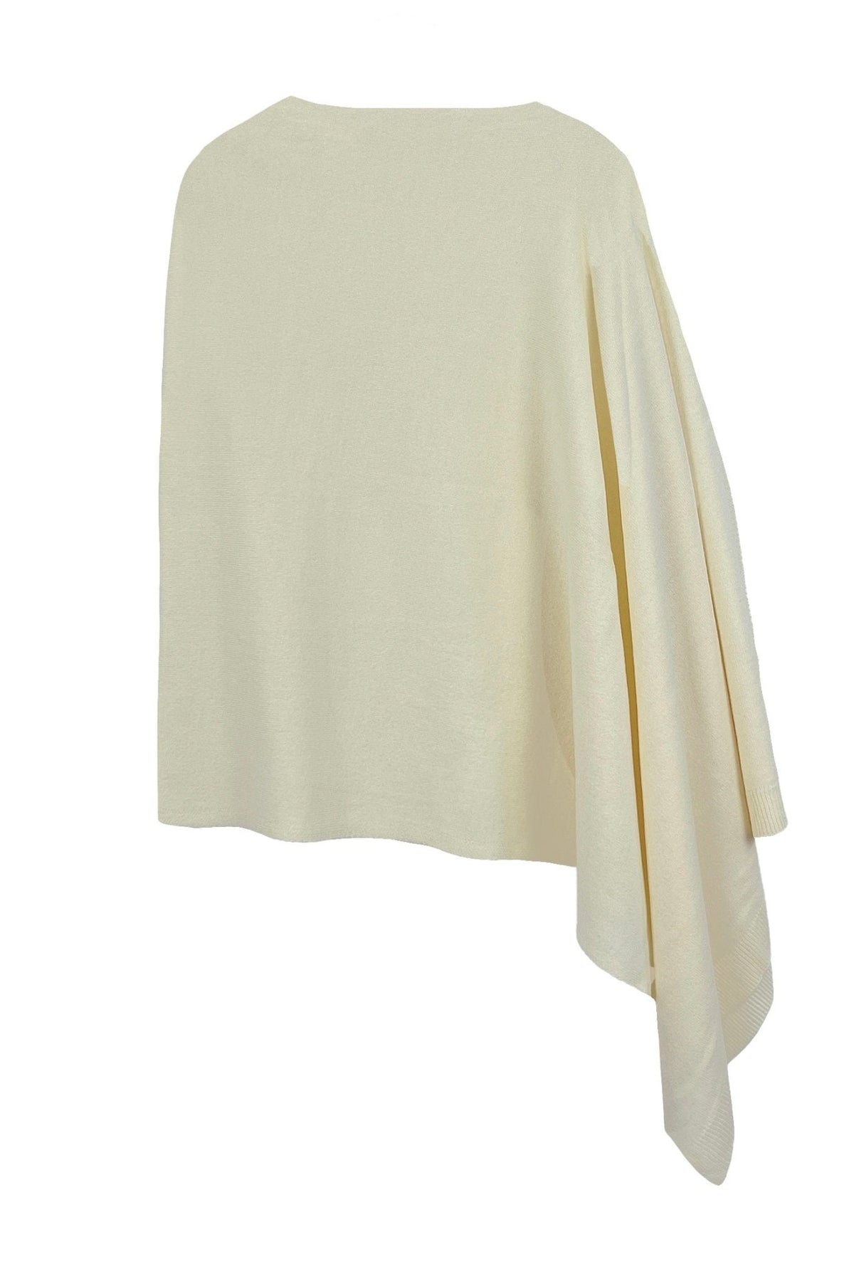 CCP320056 Solid Scarf Poncho - MiMi Wholesale