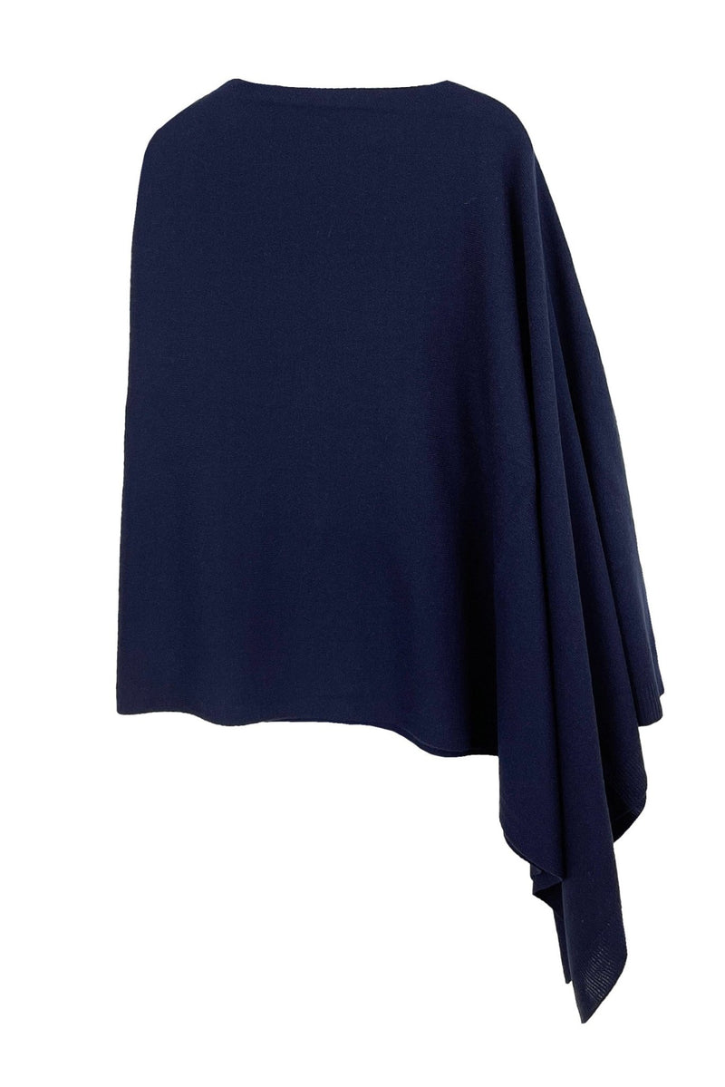 CCP320056 Solid Scarf Poncho - MiMi Wholesale