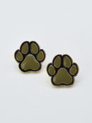 CE3213 Paw Print Gameday Earrings - MiMi Wholesale