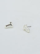 CE3216 Bubble Letter Stud Earrings - MiMi Wholesale