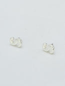 CE3216 Bubble Letter Stud Earrings - MiMi Wholesale