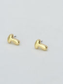 CE3216 Bubble Letter Stud Earrings - MiMi Wholesale