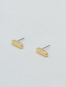 CE3216 Bubble Letter Stud Earrings - MiMi Wholesale