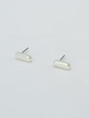 CE3216 Bubble Letter Stud Earrings - MiMi Wholesale