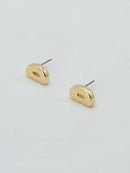 CE3216 Bubble Letter Stud Earrings - MiMi Wholesale
