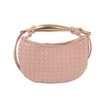 CHU025 Golden Handle Woven Bag - MiMi Wholesale