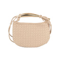 CHU025 Golden Handle Woven Bag - MiMi Wholesale