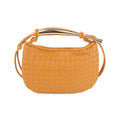 CHU025 Golden Handle Woven Bag - MiMi Wholesale