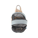 CJF133 Goldie Colorblock Double Zip Backpack - MiMi Wholesale