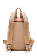 CJF133 Goldie Colorblock Double Zip Backpack - MiMi Wholesale